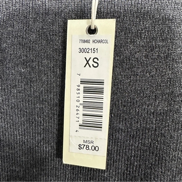 NEW with tags, Max Studio size XS gray sweater, ruffle sleeves, date night - Picture 3 of 7